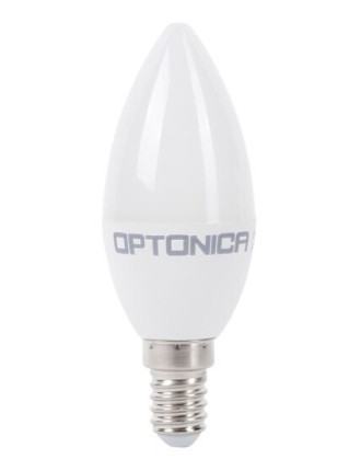 OPTONICA LED λάμπα candle C37 1430, 8W, 2700K, 710lm, E14