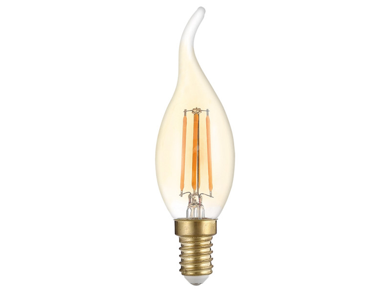 OPTONICA LED λάμπα Candle T35 Filament 1491, 4W, 2500K, E14, 400lm