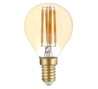 OPTONICA LED λάμπα G45 Filament 1492, 4W, 2500K, E14, 400lm