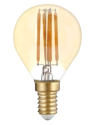 OPTONICA LED λάμπα G45 Filament 1492, 4W, 2500K, E14, 400lm