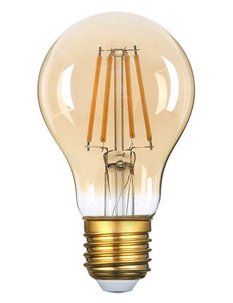 OPTONICA LED λάμπα A60 Filament 1796, 8W, 2500K, E27, 700lm