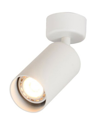 OPTONICA φωτιστικό οροφής 9076, για λάμπα GU10, μεταλλικό, IP20, λευκό