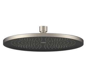 BRUNO κεφαλή ντους P25651YGNB, στρογγυλή, Φ 25.5cm, ασημί