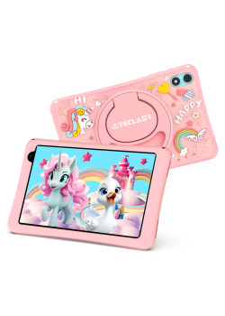 TECLAST tablet P85T Kids, 8" HD, 4/64GB, Android 14, 5000mAh, ροζ