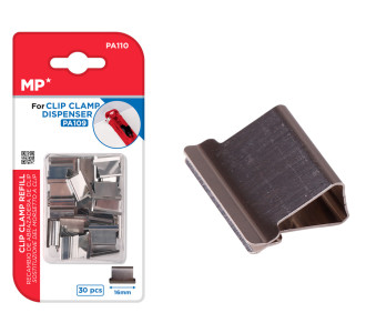MP ανταλλακτικά συρραπτικού τύπου κλιπ PA110, 10x16mm, 30τμχ MP ανταλλακτικά συρραπτικού τύπου κλιπ PA110, 10x16mm, 30τμχ
