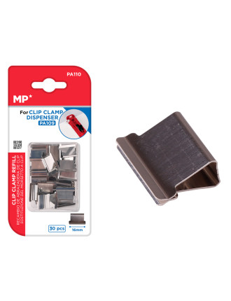 MP ανταλλακτικά συρραπτικού τύπου κλιπ PA110, 10x16mm, 30τμχ