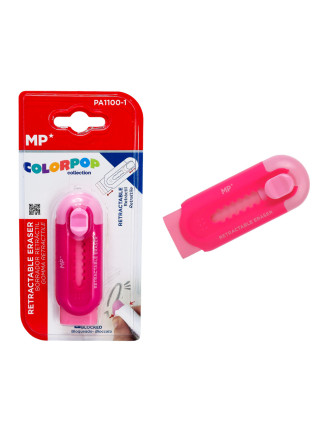 MP πτυσσόμενη γόμα για μολύβι PA1100-1, ροζ