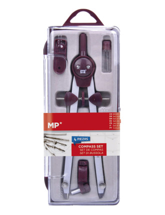 MP σετ διαβήτη PA125, 4τμχ, μεταλλικός