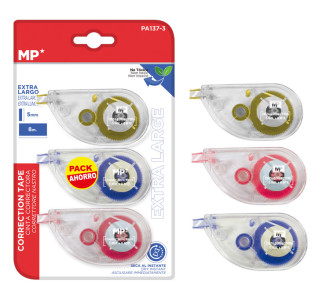 MP διορθωτική ταινία PA137-3, 5mm x 8m, σετ 3τμχ