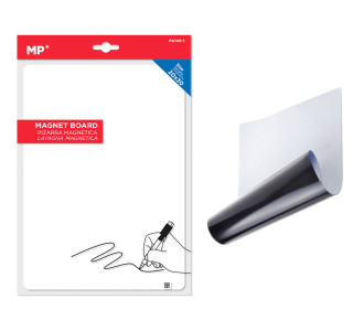 MP μαγνητικός πίνακας μαρκαδόρου PA146-1, ελαστικός, 20x30cm, λευκός MP μαγνητικός πίνακας μαρκαδόρου PA146-1, ελαστικός, 20x30cm, λευκός