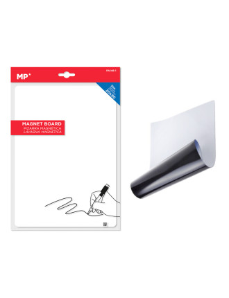 MP μαγνητικός πίνακας μαρκαδόρου PA146-1, ελαστικός, 20x30cm, λευκός MP μαγνητικός πίνακας μαρκαδόρου PA146-1, ελαστικός, 20x30cm, λευκός
