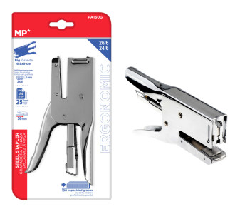 MP μεταλλικό συρραπτικό PA160G, 16.8 x 9cm, 24/6-26/6, 25 φύλλα