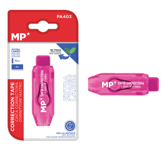 MP διορθωτική ταινία PA403, 5mm x 5m, ροζ MP διορθωτική ταινία PA403, 5mm x 5m, ροζ