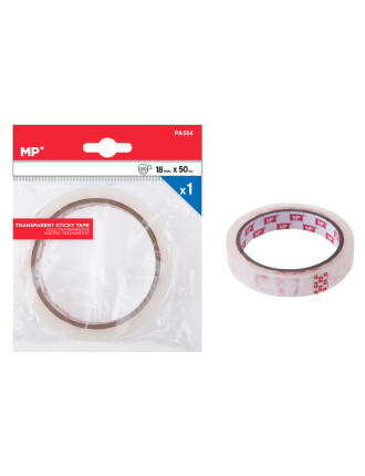 MP κολλητική ταινία PA504, 18mm x 50m, διάφανη MP κολλητική ταινία PA504, 18mm x 50m, διάφανη