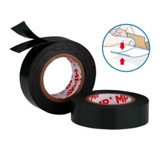 MP foam κολλητική ταινία διπλής όψεως PA515, 19mm, 2.3m, μαύρη, 2τμχ MP foam κολλητική ταινία διπλής όψεως PA515, 19mm, 2.3m, μαύρη, 2τμχ