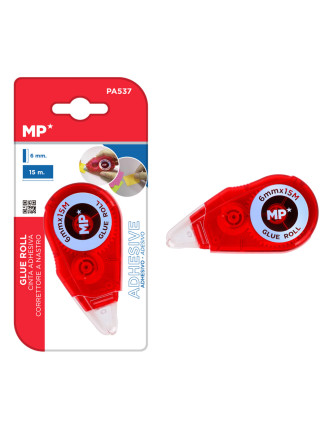 MP διορθωτική ταινία PA537, 6mm x 15m, κόκκινη