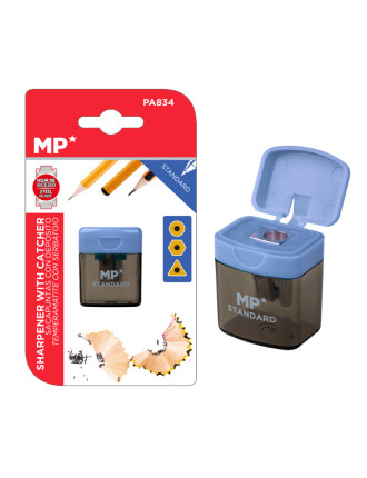 MP ξύστρα μολυβιών με κάδο PA834, μωβ MP ξύστρα μολυβιών με κάδο PA834, μωβ