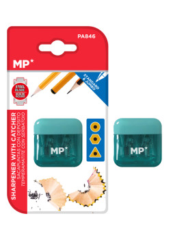 MP ξύστρα μολυβιών με κάδο PA846, πράσινη