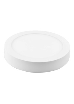 POWERTECH LED panel PAN-0002, 18W, Φ 22.5cm, 4000K, 1820lm, λευκό