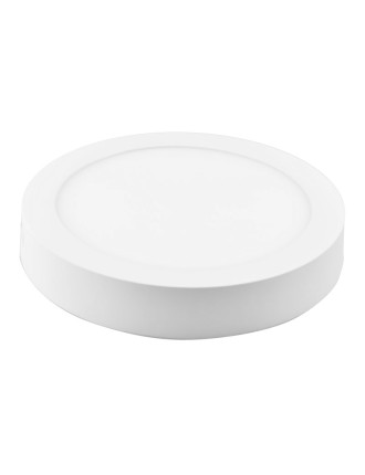 POWERTECH LED panel PAN-0002, 18W, Φ 22.5cm, 4000K, 1820lm, λευκό