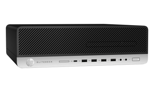 HP PC EliteDesk 800 G5 SFF, Refurbished Grade A Repainted, i5-8500, 8/256GB SSD, DVD, FreeDOS