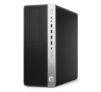 HP PC EliteDesk 800 G4 WKS TWR, Refurbished Grade A Repainted, i5-8600T, 8/256GB SSD, DVD, FreeDOS