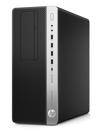 HP PC EliteDesk 800 G4 TWR, Refurbished Grade A Repainted, i5-8600T, 8/256GB SSD, DVD, FreeDOS