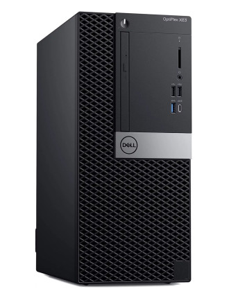 DELL PC OptiPlex XE3 MT, Refurbished Grade A Repainted, i5-8500, 8/256GB M.2, DVD, FreeDOS