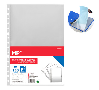 MP διαφάνειες PC003, 23x31.5cm, 100τμχ