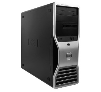 DELL PC Precision T5400 Tower, Refurbished Grade A Repainted, X5450, 4GB, 250GB, AMD FirePro V4900, DVD, FreeDOS