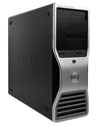 DELL PC Precision T5400 Tower, Refurbished Grade A Repainted, E5440, 4GB, 320GB, ATI FireGL V3600, DVD, FreeDOS