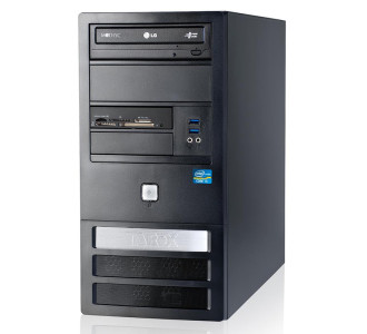 TAROX PC MT, Refurbished Grade A Repainted, E5700, 2GB, 320GB HDD, DVD, FreeDOS
