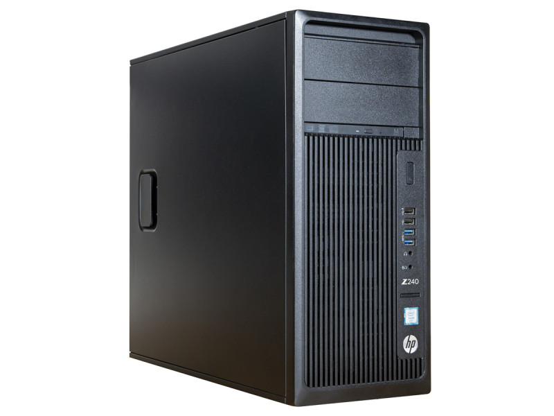 HP WorkStation Z240 MT, Refurbished Grade A Repainted, i7-7700K, 16/500GB SSD, DVD-RW, K620, FreeDOS