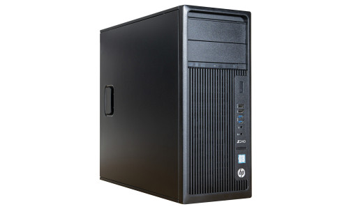 HP WorkStation Z240 MT, Refurbished Grade A Repainted, i5-6600, 16/500GB HDD, DVD-RW, K2200, FreeDOS