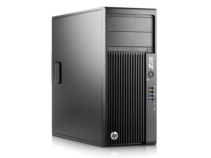 HP WorkStation Z230 MT, Refurbished Grade A Repainted, i5-4590, 16/256GB SSD, DVD-RW, K600, FreeDOS