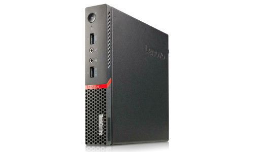 LENOVO PC ThinkCentre M900 Micro, Refurbished Grade A Repainted, i5-6400T, 16/256GB M.2, FreeDOS