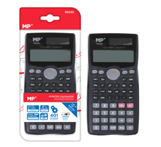 MP επιστημονική αριθμομηχανή PE030, ηλιακό & μπαταρίες, 10+2 ψηφία