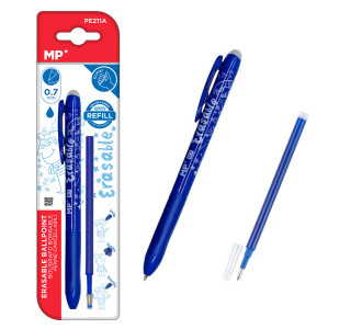 MP στυλό διαρκείας Ballpoint PE211A με ανταλλακτικό μελάνι, 0.7mm, μπλε MP στυλό διαρκείας Ballpoint PE211A με ανταλλακτικό μελάνι, 0.7mm, μπλε