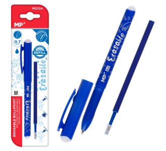 MP στυλό διαρκείας Ballpoint PE212A με ανταλλακτικό μελάνι, 0.7mm, μπλε MP στυλό διαρκείας Ballpoint PE212A με ανταλλακτικό μελάνι, 0.7mm, μπλε