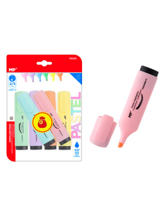 MP σετ μαρκαδόροι υπογράμμισης PE505, πάχος μύτης 2-5mm, διάφορα χρώματα, 6τμχ MP σετ μαρκαδόροι υπογράμμισης PE505, πάχος μύτης 2-5mm, διάφορα χρώματα, 6τμχ
