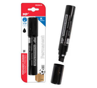 MP ανεξίτηλος μαρκαδόρος PE539-01, 1/12mm, μαύρος