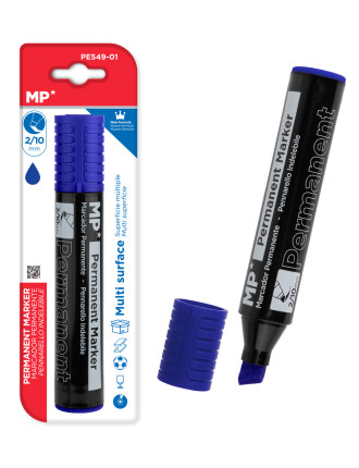 MP ανεξίτηλος μαρκαδόρος PE549-01, 2-10mm μύτη, μπλε MP ανεξίτηλος μαρκαδόρος PE549-01, 2-10mm μύτη, μπλε