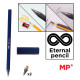 MP eternal μολύβι PE560 με γόμα & 2x ανταλλακτικές μύτες, μπλε