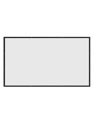 BRATECK οθόνη προβολής projector τοίχου PEGA100, 221x124cm, 16:9/100", fixed