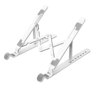 ORICO πλαστική βάση για laptop PFB-A23, 11-17", foldable, πλαστική, λευκή