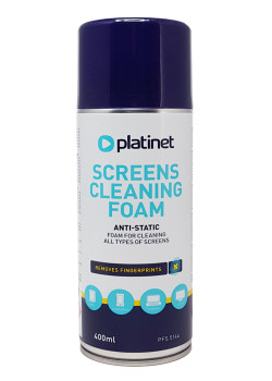 PLATINET αφρός καθαρισμού PFS5144 για οθόνες LCD, 400ml