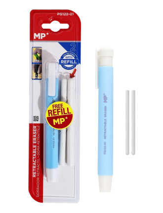 MP μηχανική γόμα για μολύβι PG122-01 με 2x ανταλλακτικά, μπλε