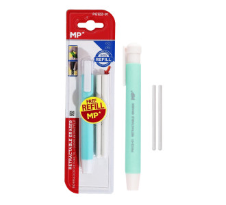 MP μηχανική γόμα για μολύβι PG122-01 με 2x ανταλλακτικά, πράσινη