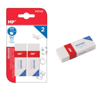 MP γόμα PG145, 65 x 23mm, λευκή, 2τμχ MP γόμα PG145, 65 x 23mm, λευκή, 2τμχ
