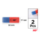 MP γόμα PG191 για μολύβι & στυλό, 17x53mm, 2τμχ MP γόμα PG191 για μολύβι & στυλό, 17x53mm, 2τμχ
